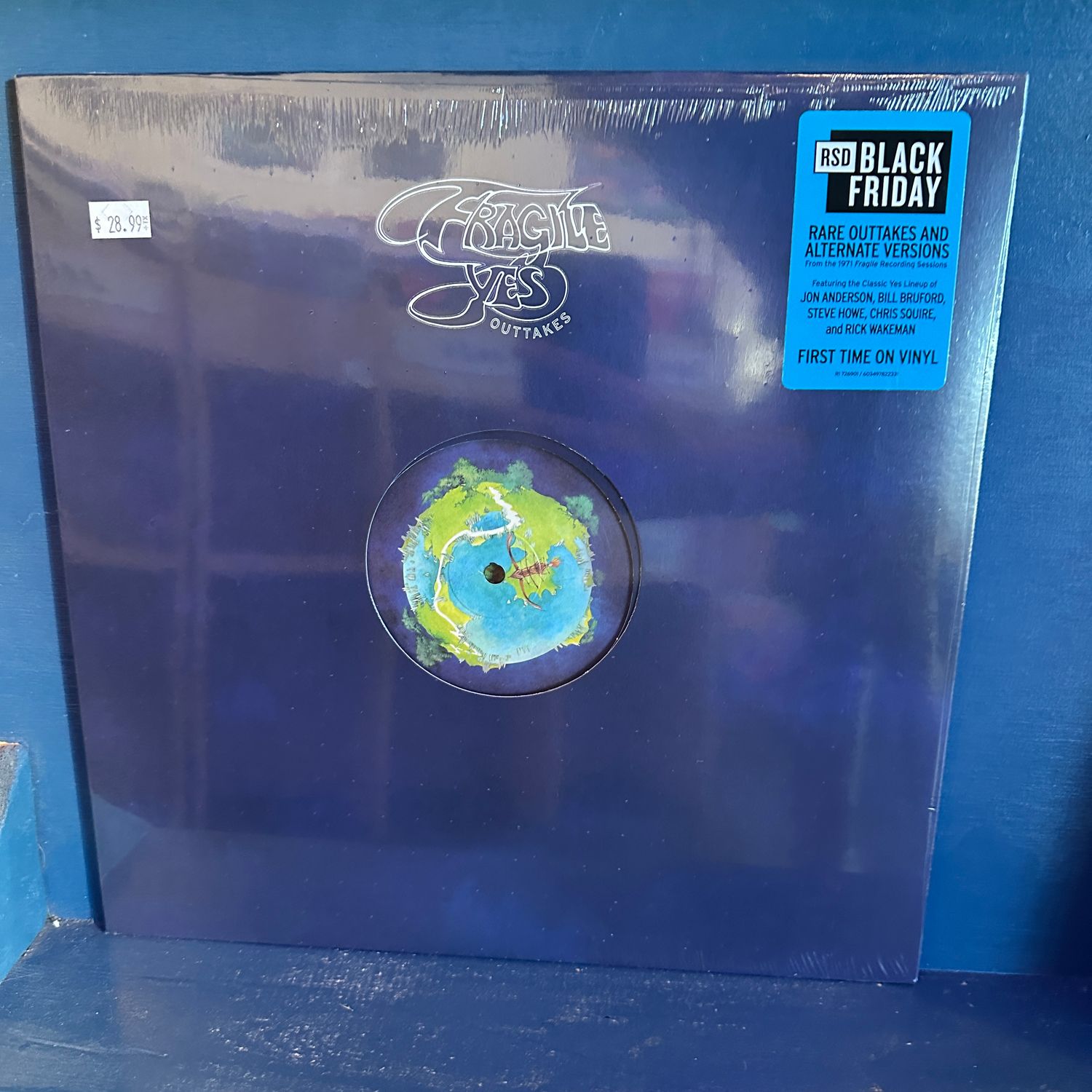 Yes &quot;Fragile Outtakes&quot; LP (RSD Black Friday 2024)