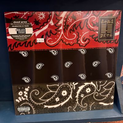 Dead Prez &quot;RBG: Revolutionary But Gangsta&quot; LP (RSD Black Friday 2024 - Red VInyl)