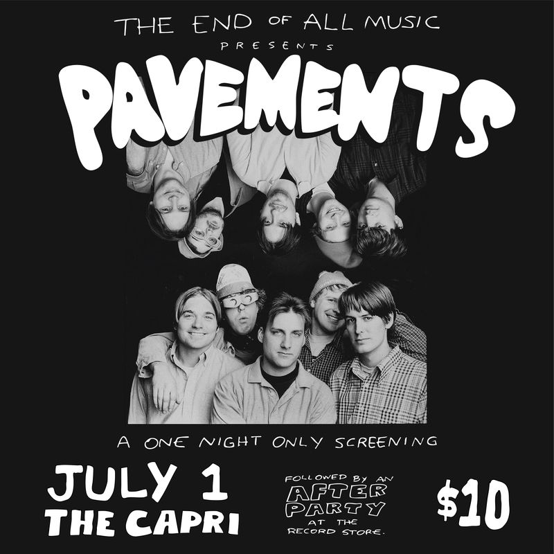 &quot;Pavements&quot; Movie Ticket