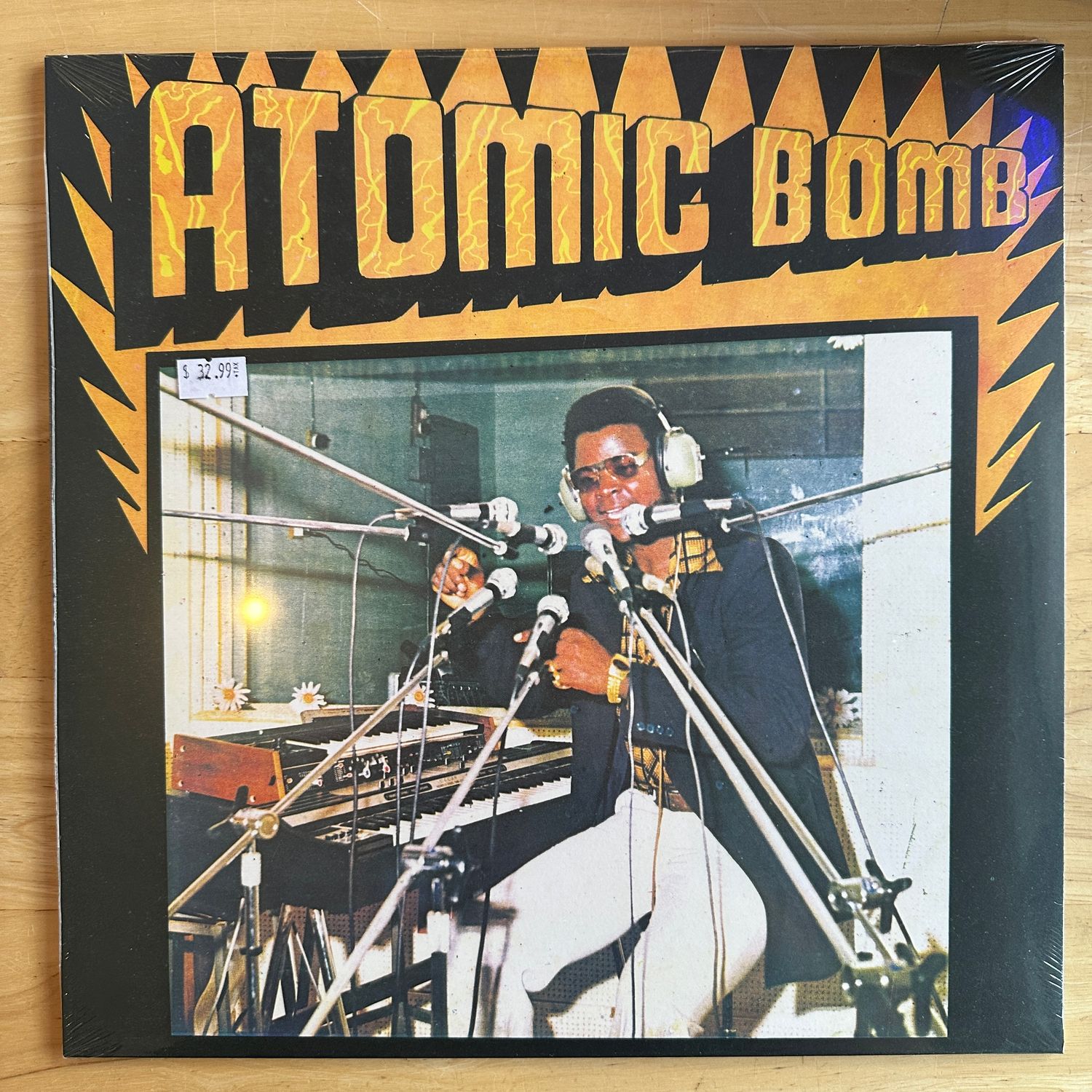 William Onyeabor &quot;Atomic Bomb&quot; LP (Fission Red Vinyl)