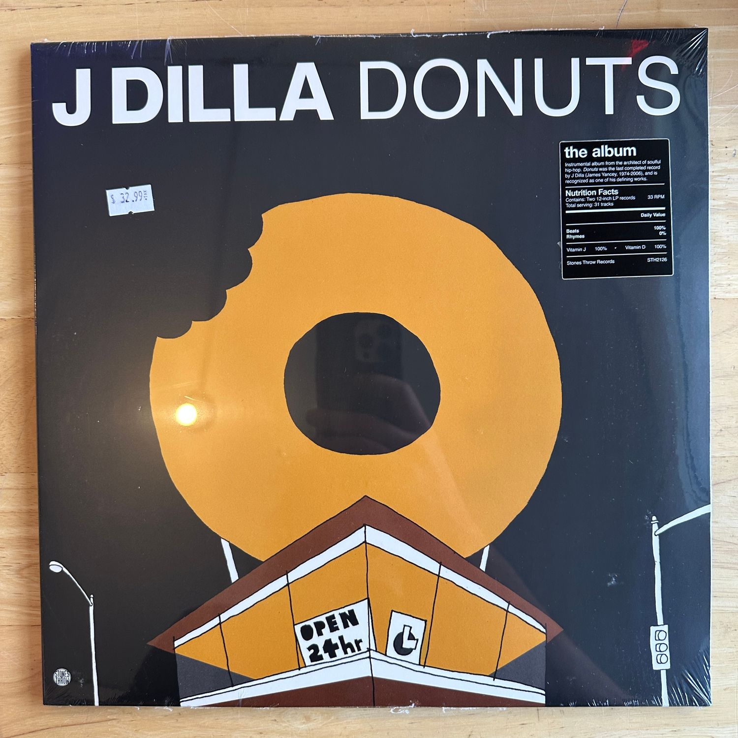 J Dilla &quot;Donuts&quot; LP (Shop Cover)