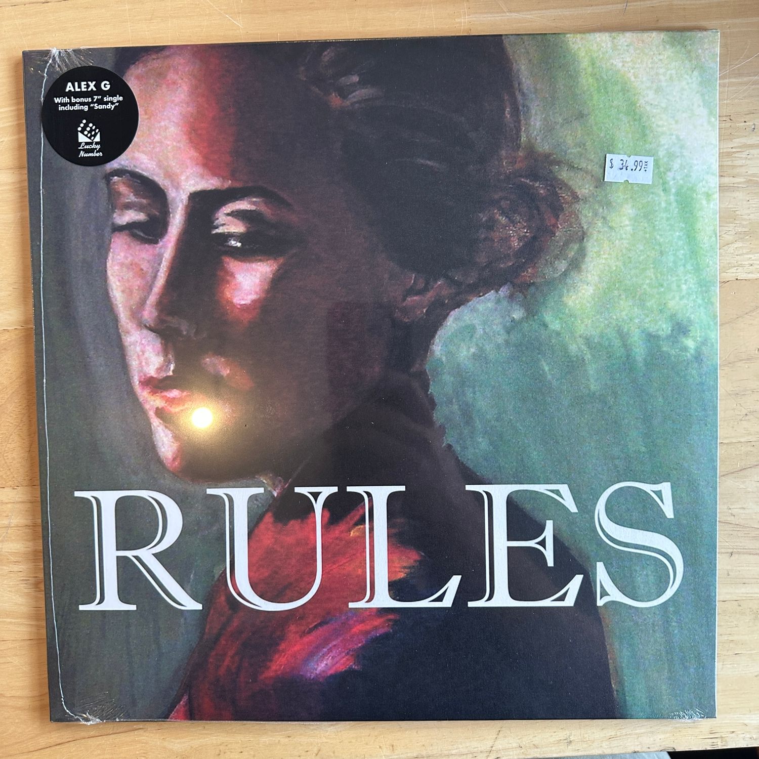Alex G &quot;Rules&quot; LP (Deluxe Edition w/ Bonus 7&quot;)