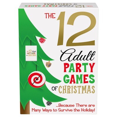 12 ADULT PARTY GAMES OF CHRISTMAS
