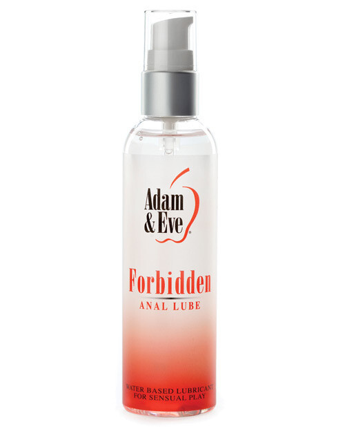 ADAM &amp; EVE FORBIDDEN ANAL WATER BASED LUBE 4 OZ