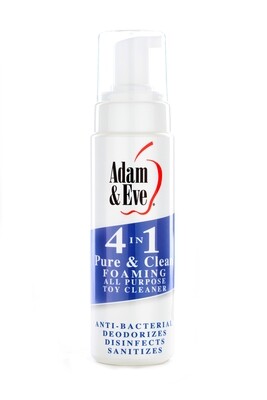 ADAM &amp; EVE PURE &amp; CLEAN FOAMING TOY CLEANER 8 OZ