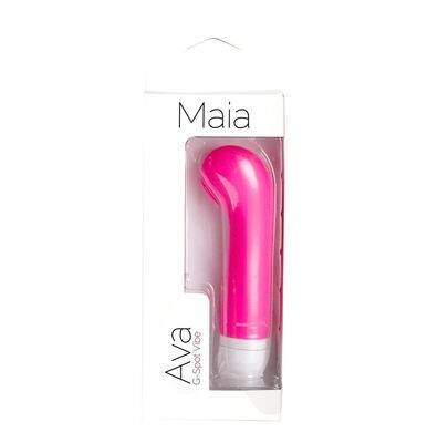 AVA SILICONE G SPOT VIBE NEON PINK