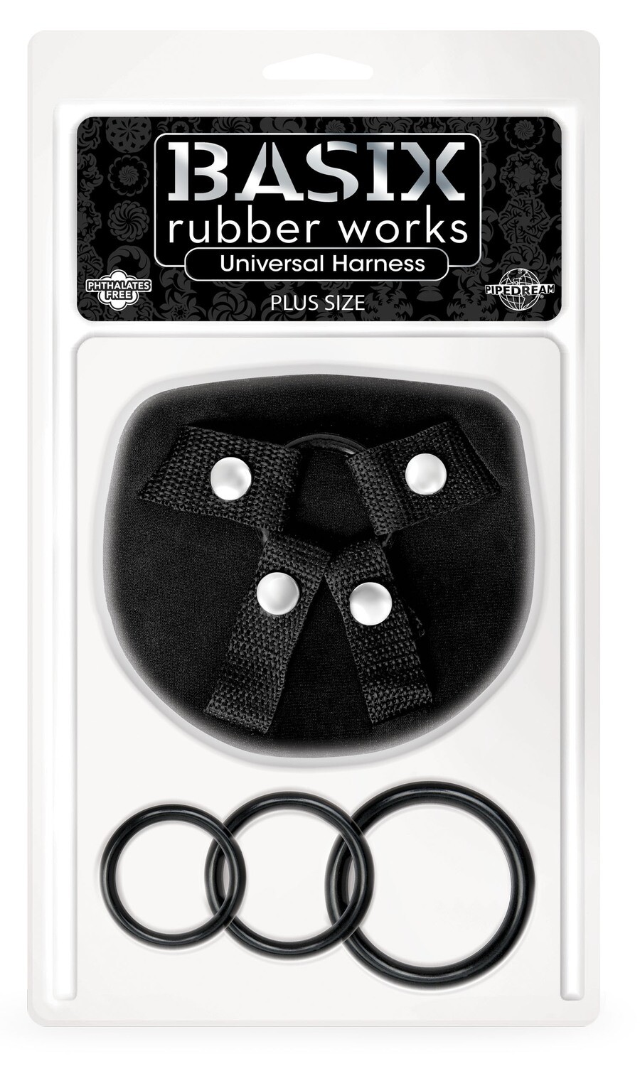 BASIX RUBBER WORKS UNIVERSAL HARNESS PLUS SIZE