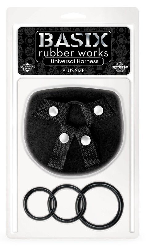 BASIX RUBBER WORKS UNIVERSAL HARNESS PLUS SIZE
