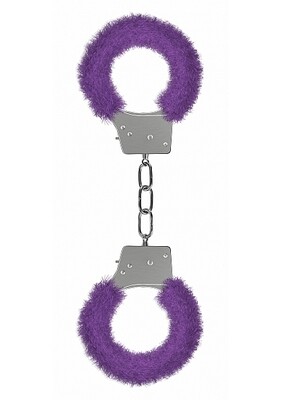 BEGINNER&#39;S HANDCUFFS FURRY PURPLE
