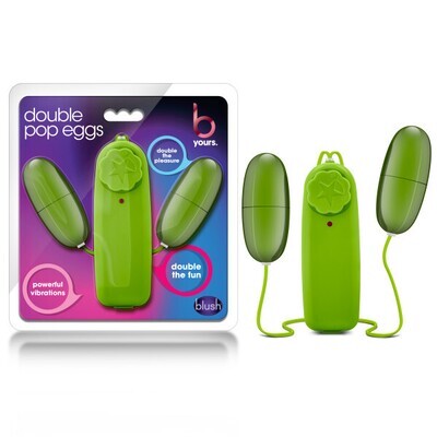 BLUSH DOUBLE POP EGGS LIME GREEN