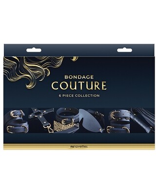 BONDAGE COUTURE 6PC KIT BLUE