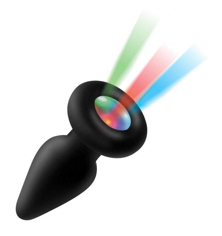 BOOTY SPARKS SILICONE LIGHT-UP PLUG SMALL