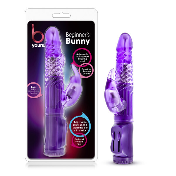 B YOURS BEGINNER&#39;S BUNNY PURPLE RABBIT VIBRATOR