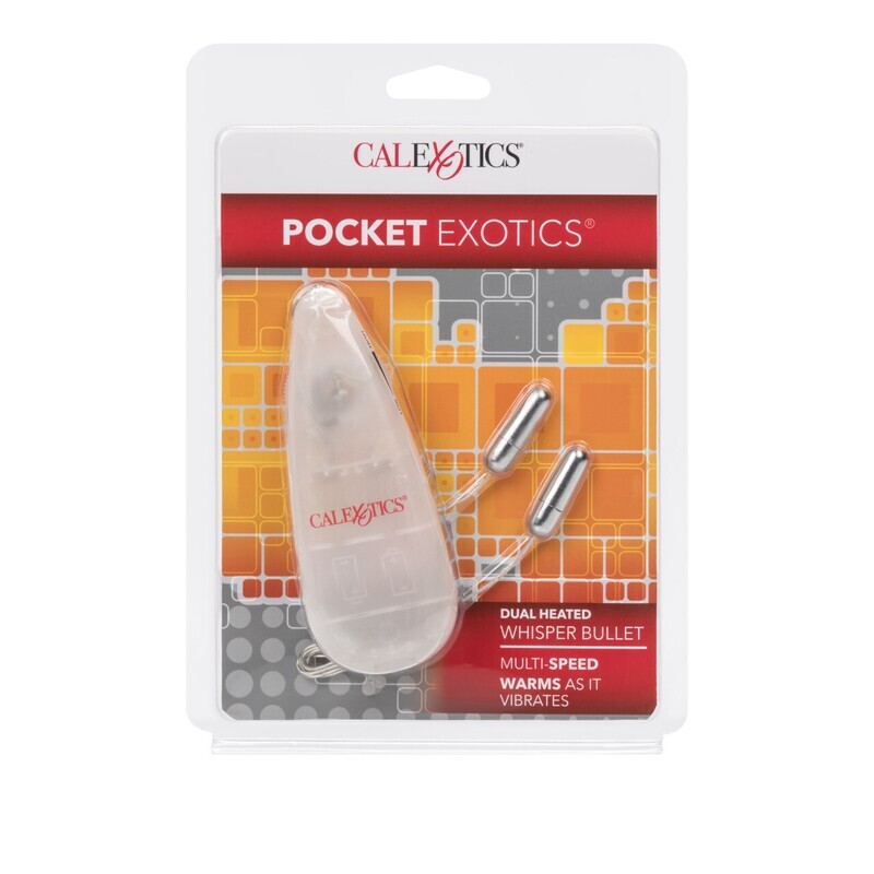 POCKET EXOTIC DUAL HEATED WHISPER BULLET