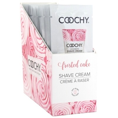 COOCHY SHAVE CREAM FROSTED CAKE FOIL 15ML