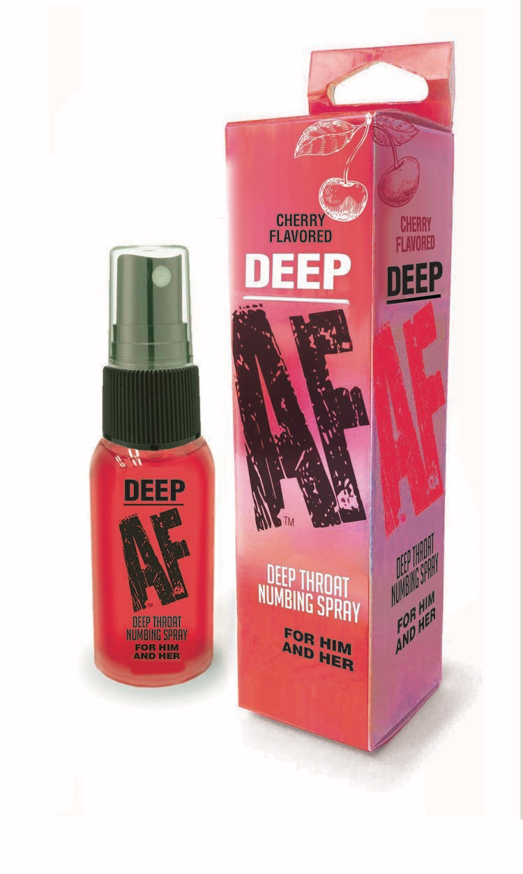 DEEP AF NUMBING THROAT SPRAY CHERRY