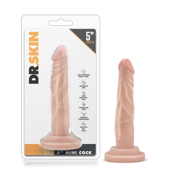DR SKIN 5&quot; MINI COCK VANILLA