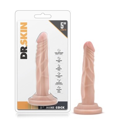 DR SKIN 5&quot; MINI COCK VANILLA