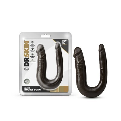 DR SKIN MINI DOUBLE DONG CHOCOLATE