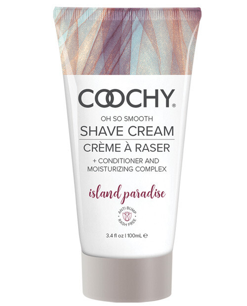 COOCHY SHAVE CREAM ISLAND PARADISE 3.4OZ