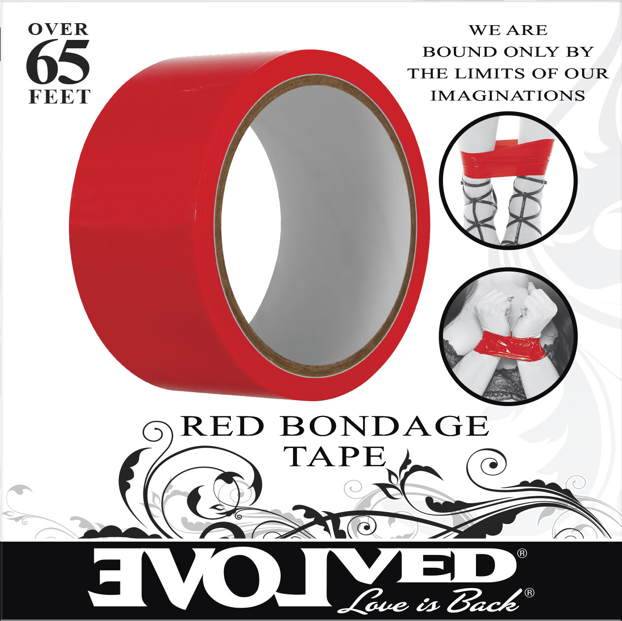 EVOLVED RED BONDAGE TAPE