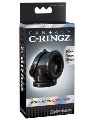 FANTASY C-RINGZ ROCK HARD COCK PIPE