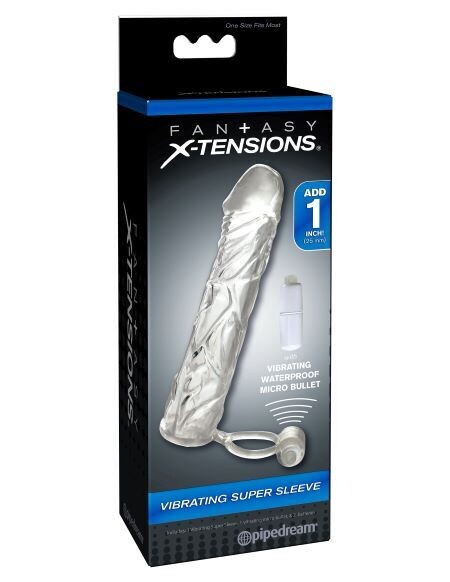 FANTASY X-TENSIONS VIBRATING SUPER SLEEVE