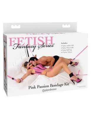 FETISH FANTASY PINK PASSION BONDAGE KIT