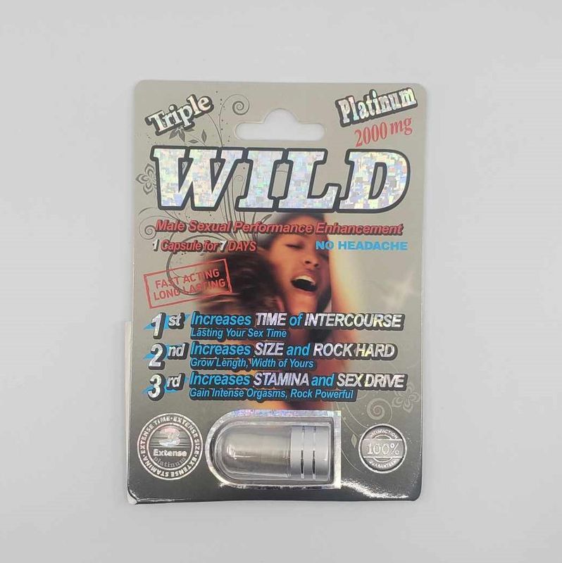 TRIPLE WILD 1PK MALE SEXUAL ENHANCEMENT