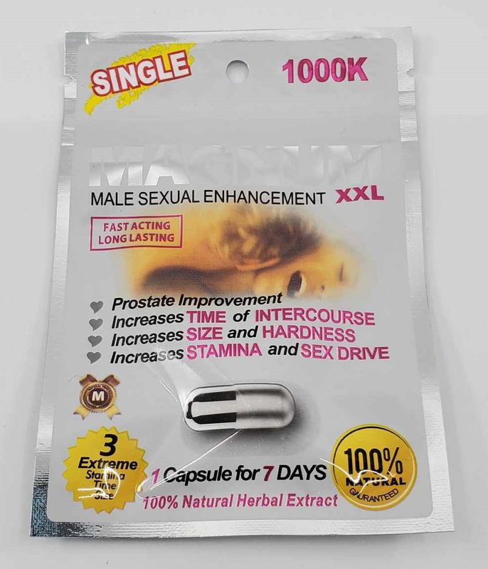 MAGNUM XXL 1000K MALE SEXUAL ENHANCEMENT