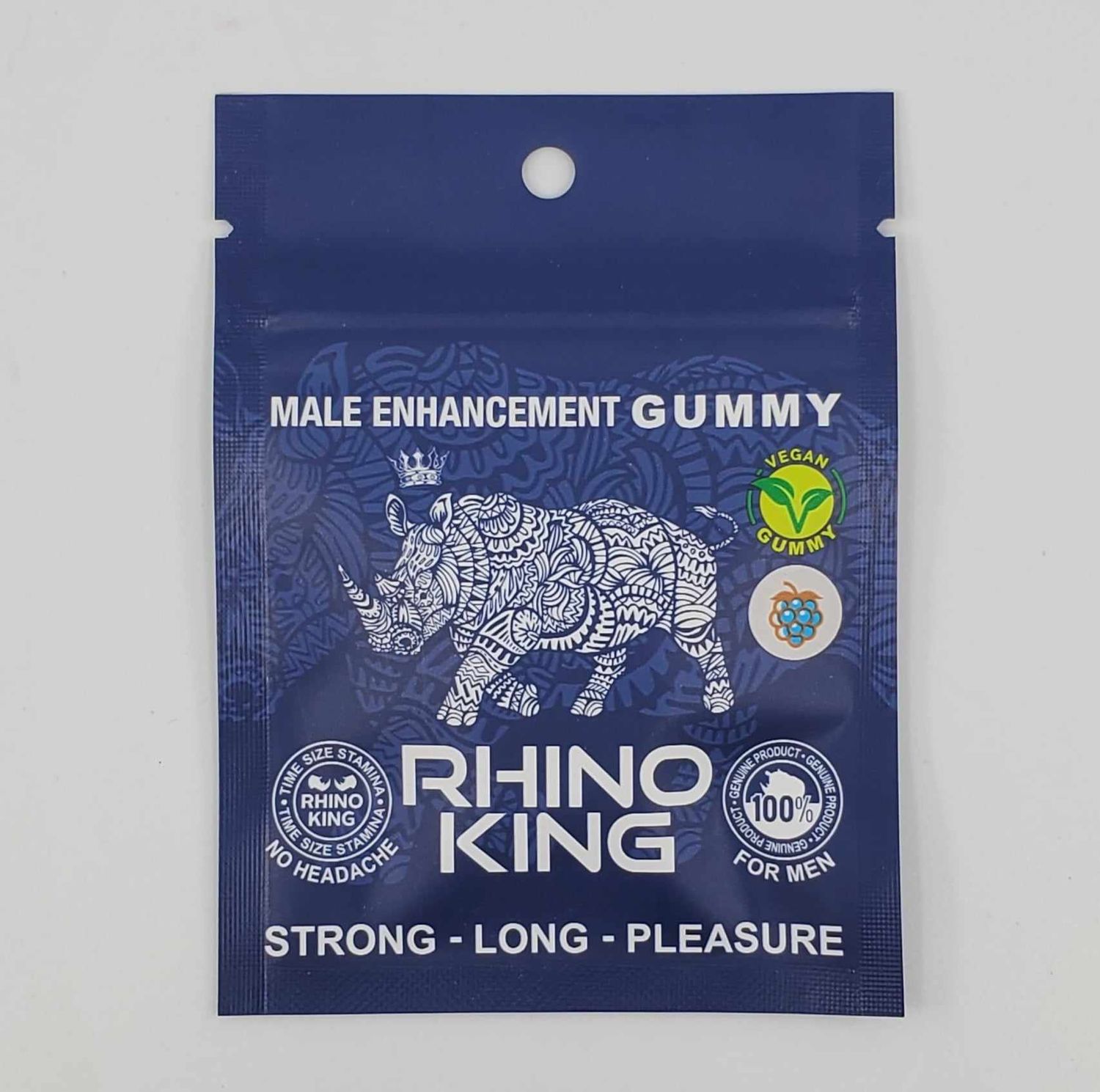 RHINO KING GUMMY BLUEBERRY