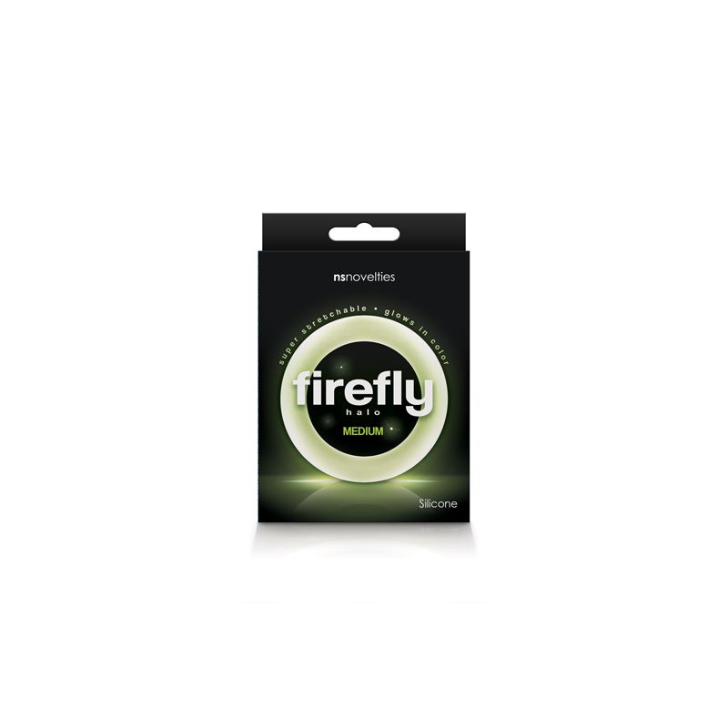 FIREFLY HALO MEDIUM COCK RING CLEAR