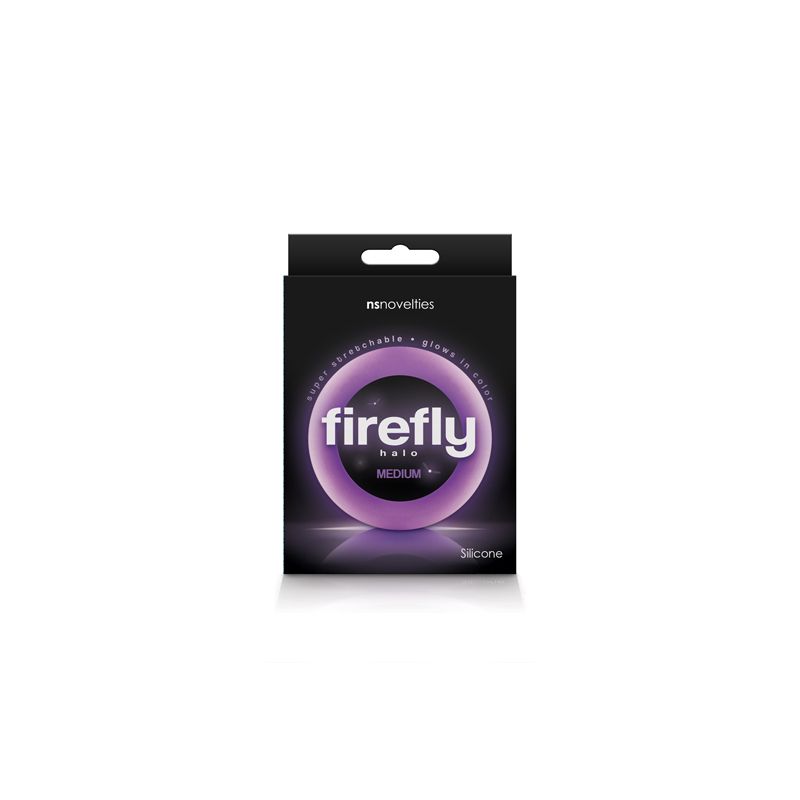 FIREFLY HALO MEDIUM COCK RING PURPLE