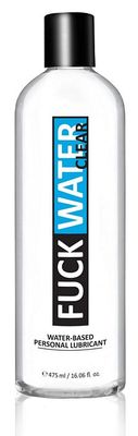 FUCK WATER 16OZ CLEAR WATER BASED LUBRICANT