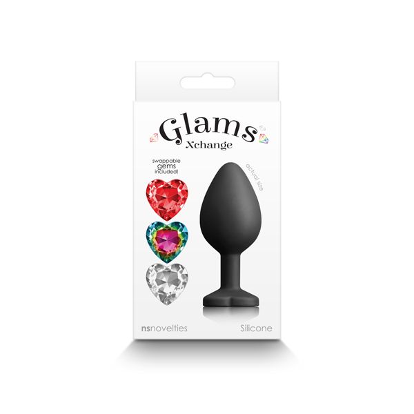 GLAMS XCHANGE HEART MEDIUM PLUG