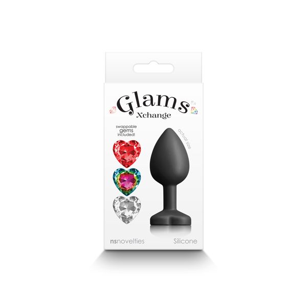 GLAMS XCHANGE HEART SMALL PLUG