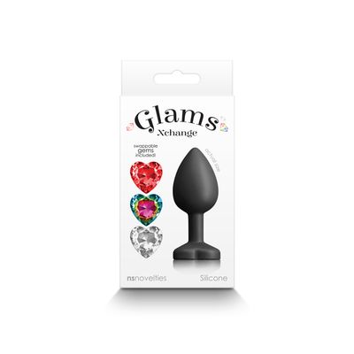 GLAMS XCHANGE HEART SMALL PLUG