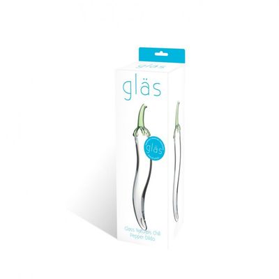 GLAS NATURALS CHILI PEPPER DILDO