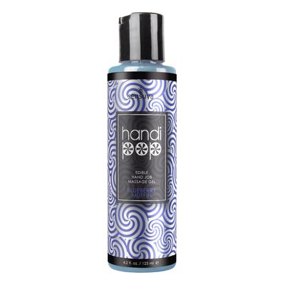 HANDIPOP EDIBLE HANDJOB MASSAGE GEL BLUEBERRY MUFFIN 4.2 OZ