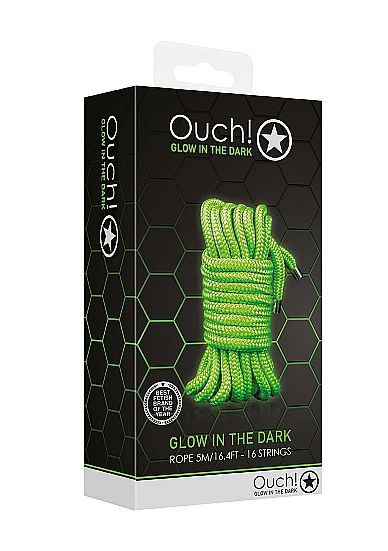 GLOW ROPE 5M GLOW IN THE DARK