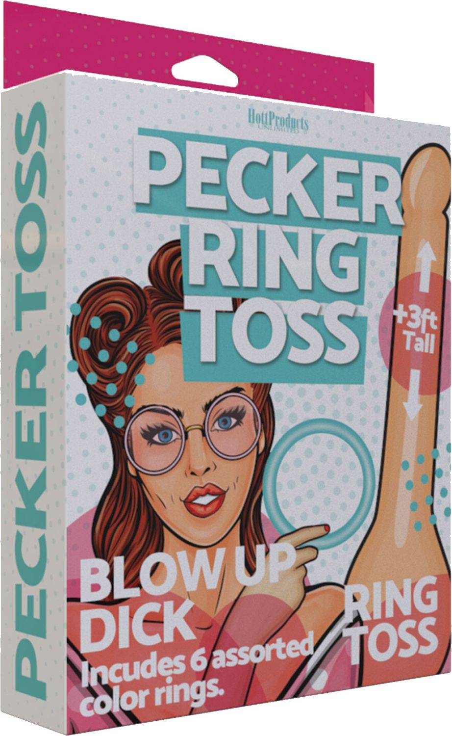 INFLATABLE PECKER RING TOSS