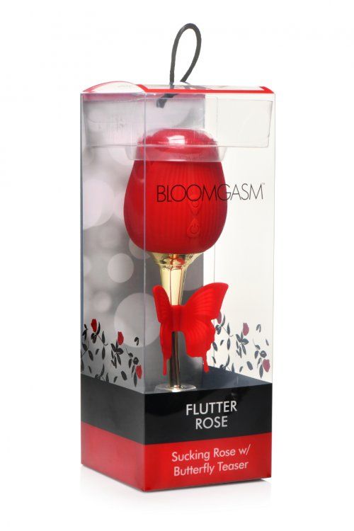 INMI BLOOMGASM FLUTTER SUCKING ROSE W/ BUTTERFLY TEASER