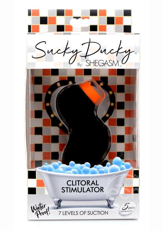 INMI SHEGASM SUCKY DUCKY CLITORAL SIMULATOR BLACK