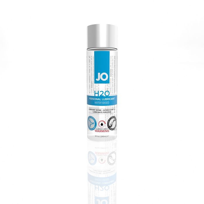 JO 8OZ H2O WARMING LUBE