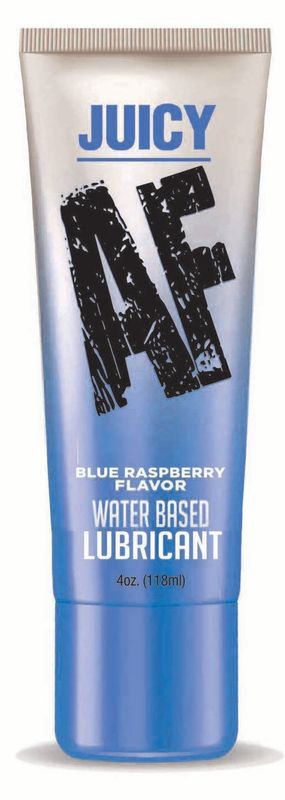 JUICY AF LUBE BLUE RASPBERRY 4OZ