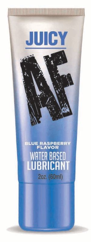 JUICY AF LUBE BLUE RASPBERRY 2OZ