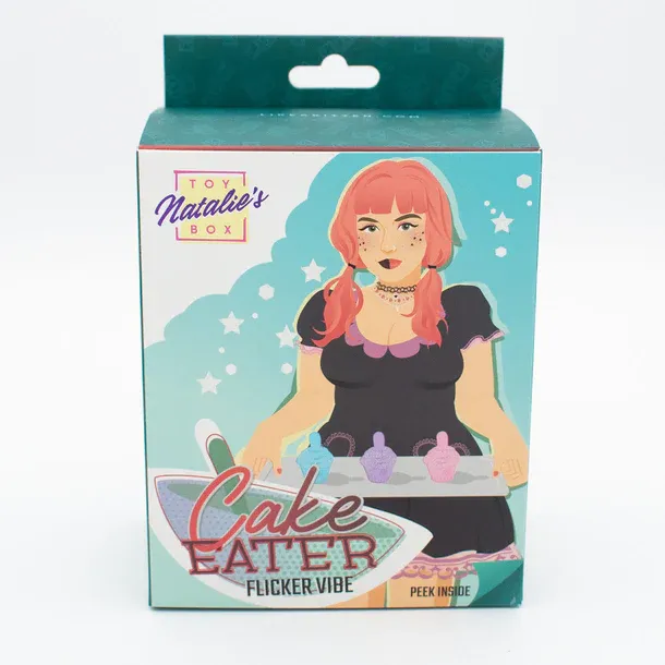 CAKE EATER CLIT FLICKER STIMULATOR - PURPLE