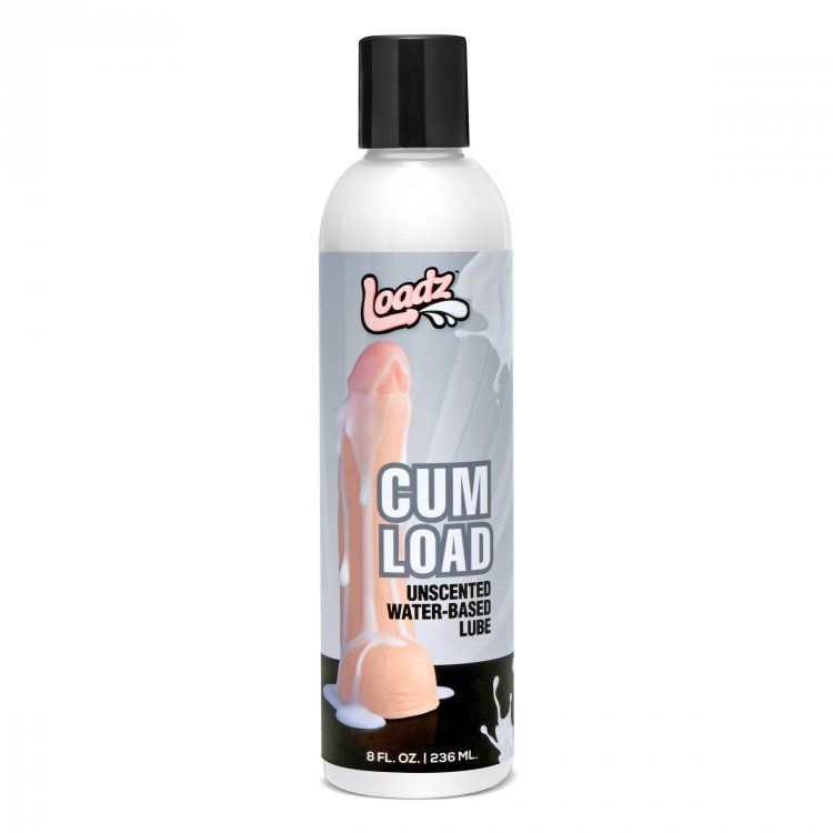 LOADZ CUM LOADED UNSCENTED WATER BASED LUBE 8OZ