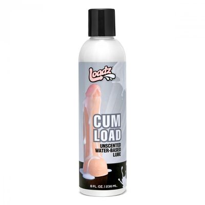 LOADZ CUM LOADED UNSCENTED WATER BASED LUBE 8OZ