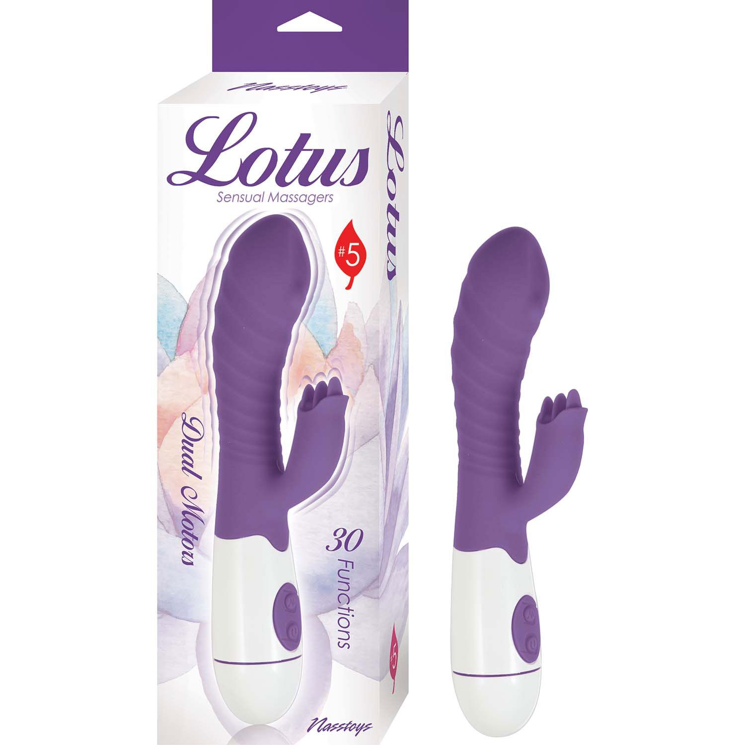 LOTUS SENSUAL MASSAGERS #5 PURPLE